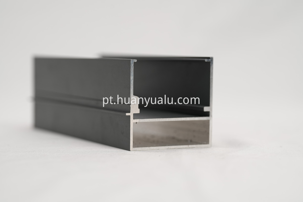 Perfis de parede de cortina estrutural Structural curtain wall profiles